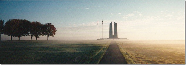 Vimy Ridge War Memorial