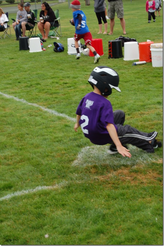 Reece First Baseball Game 019